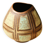 Vase moderniste en céramique, années 60