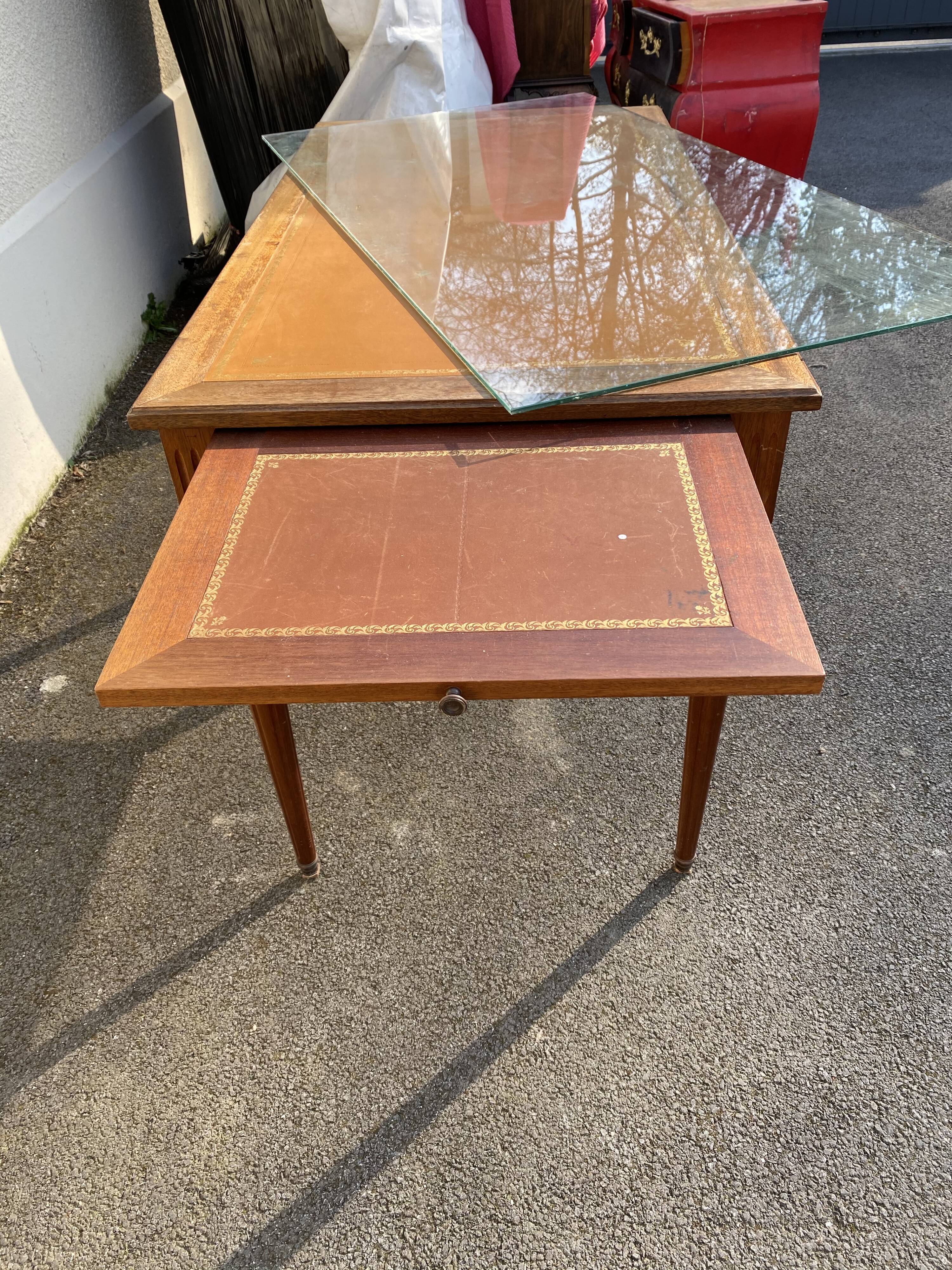 Louis XVI style desk with are armchair