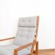 Mid-Century Danish Oak Armchair by Leif Alring for Madsen & Schubell, 1960s