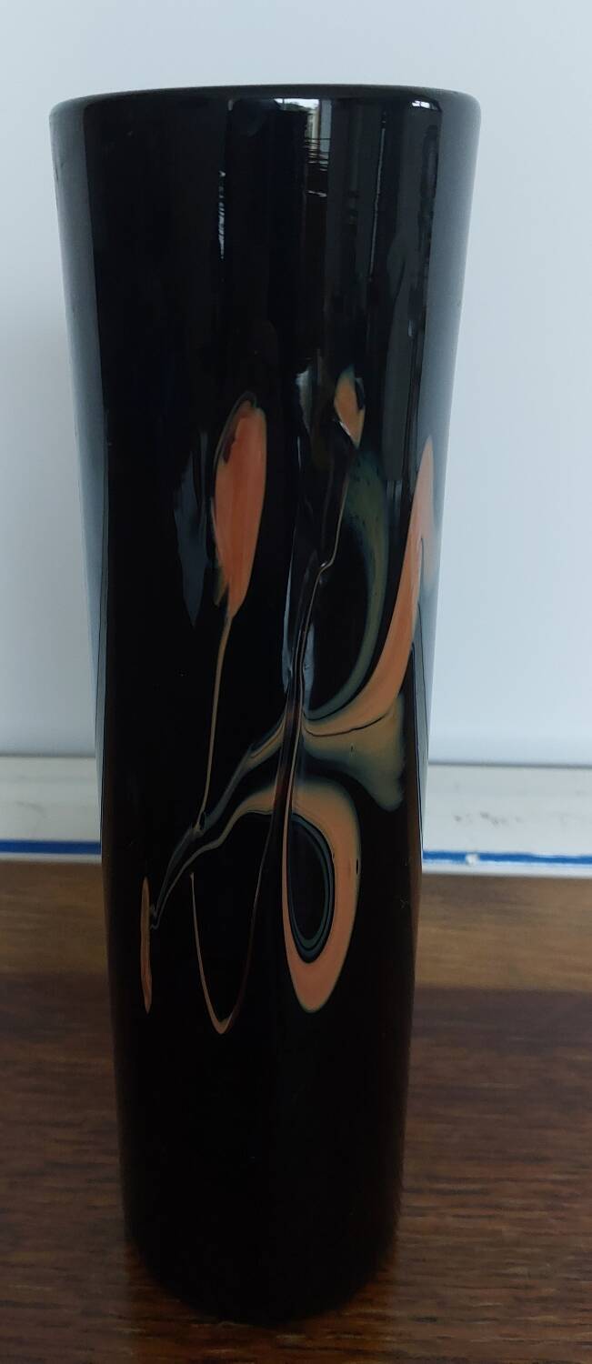 Roller vase Glassware MV Maure Viel Vintage