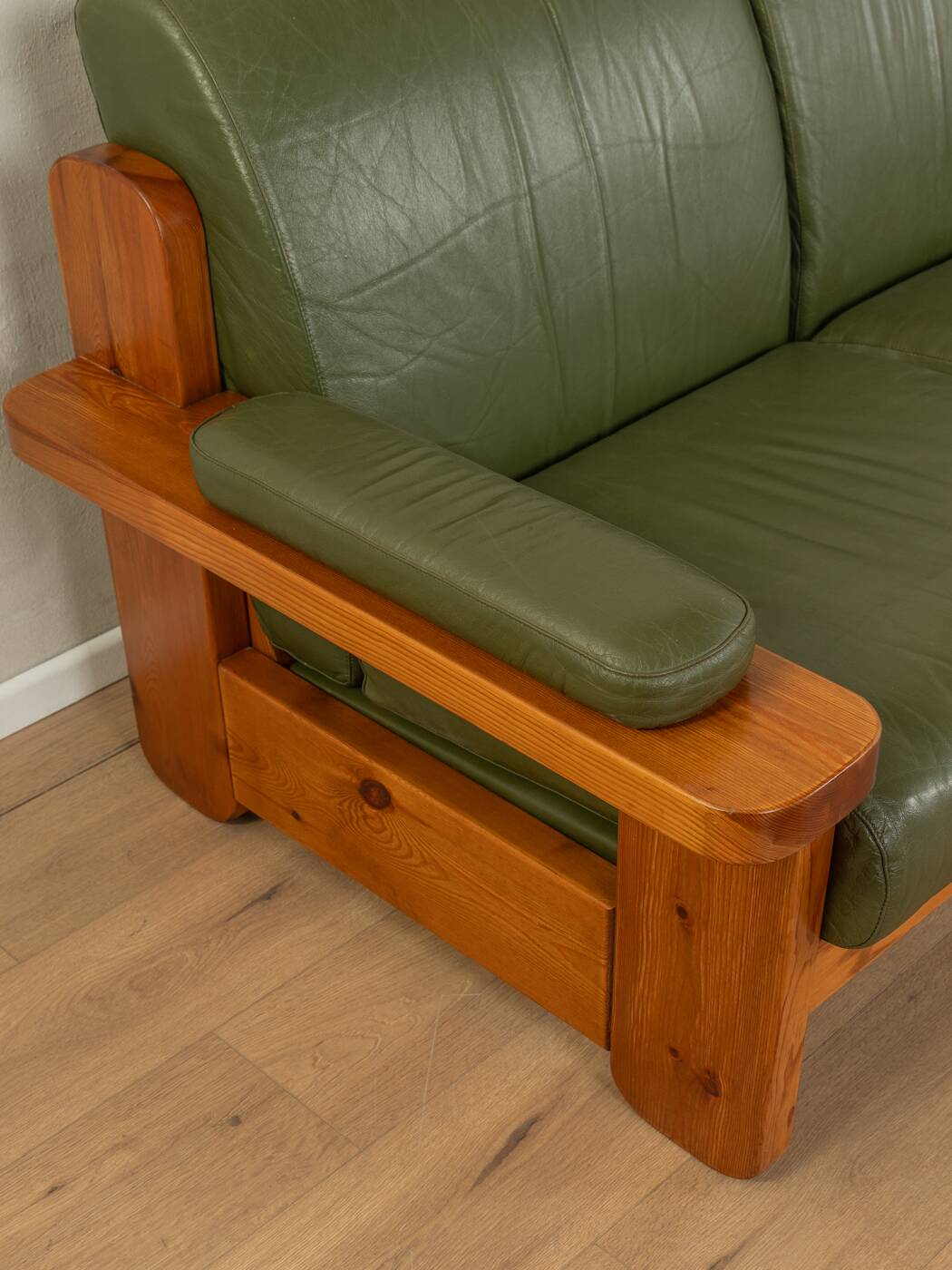 Canapé en cuir des années 70 par Almar