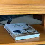 Vintage Simat bedside tables in elm – 1970