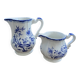 Milk and juice jugs Sarreguemines Lancaster