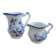 Milk and juice jugs Sarreguemines Lancaster