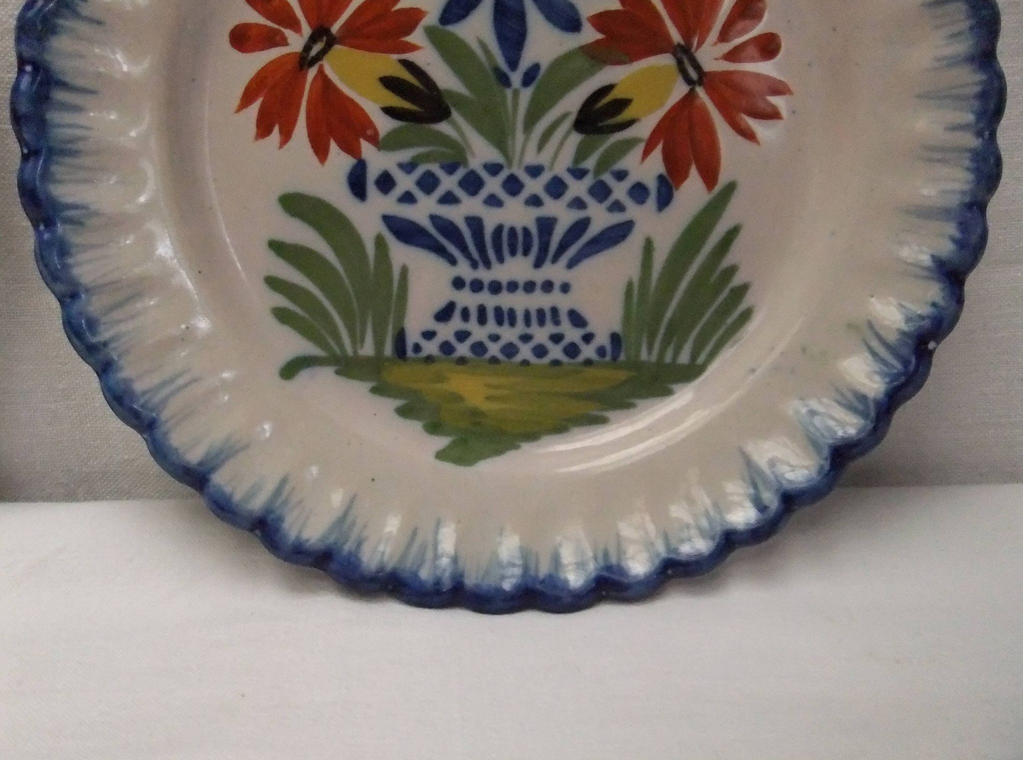 Assiette à dessert Auvillar porcelaine service