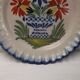 Auvillar porcelain dessert plate service