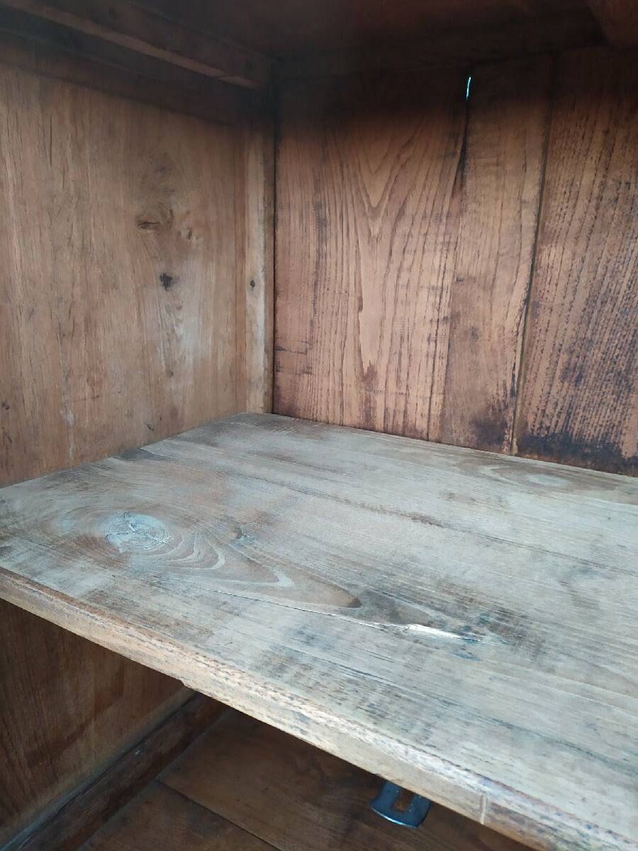 Parisian buffet raw wood