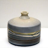 Terracotta vase with futurist decoration, 1960s