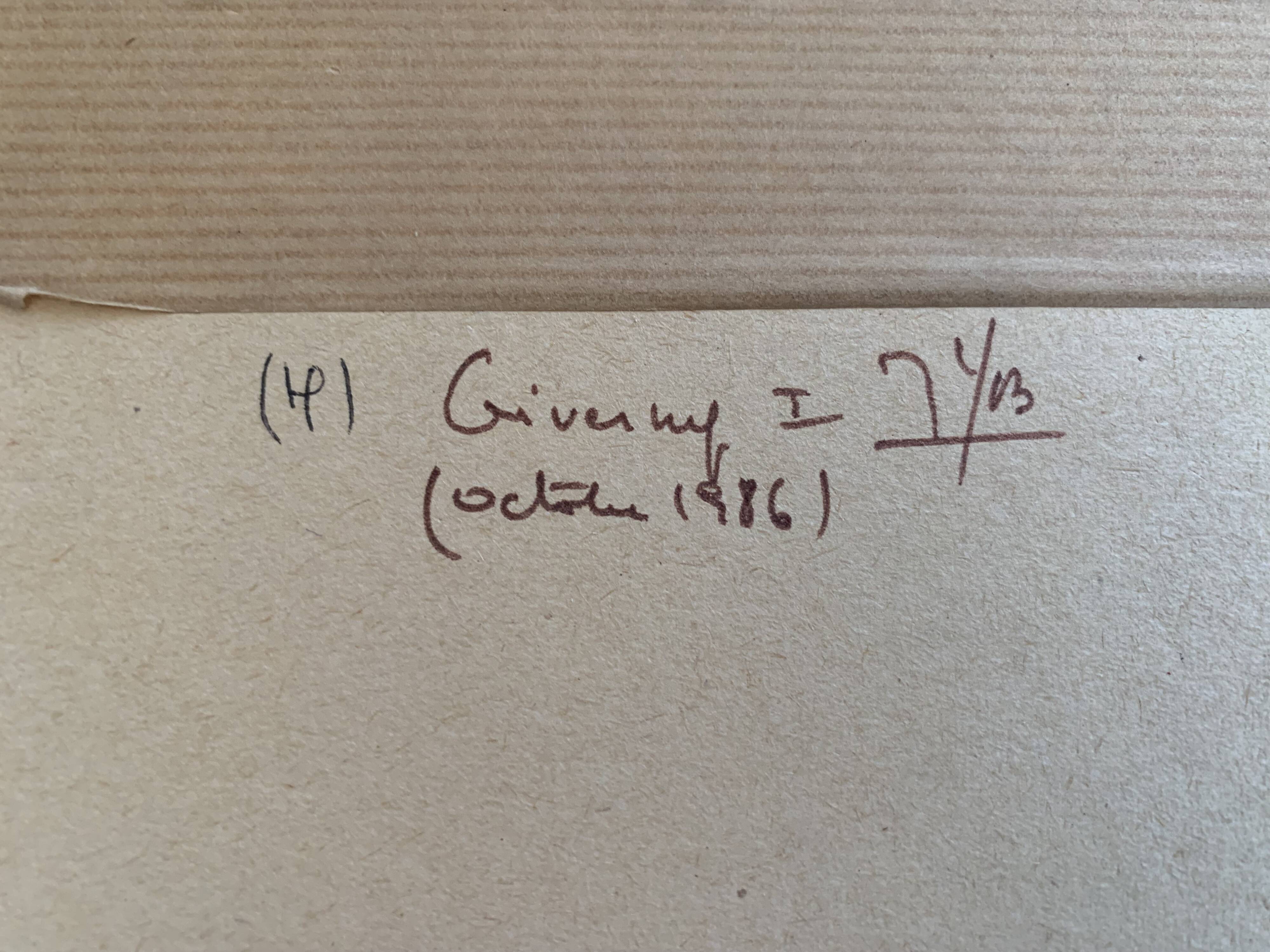 Painting signed Jacqueline Brun