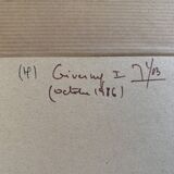 Painting signed Jacqueline Brun