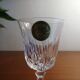 6 glasses white wine Cristal d'Arques JG Durand Villiers 7 cl size Beaulieu