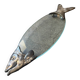 Fish serving dish