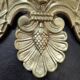 Art Nouveau ceiling light, table lamp in pressed-molded glass