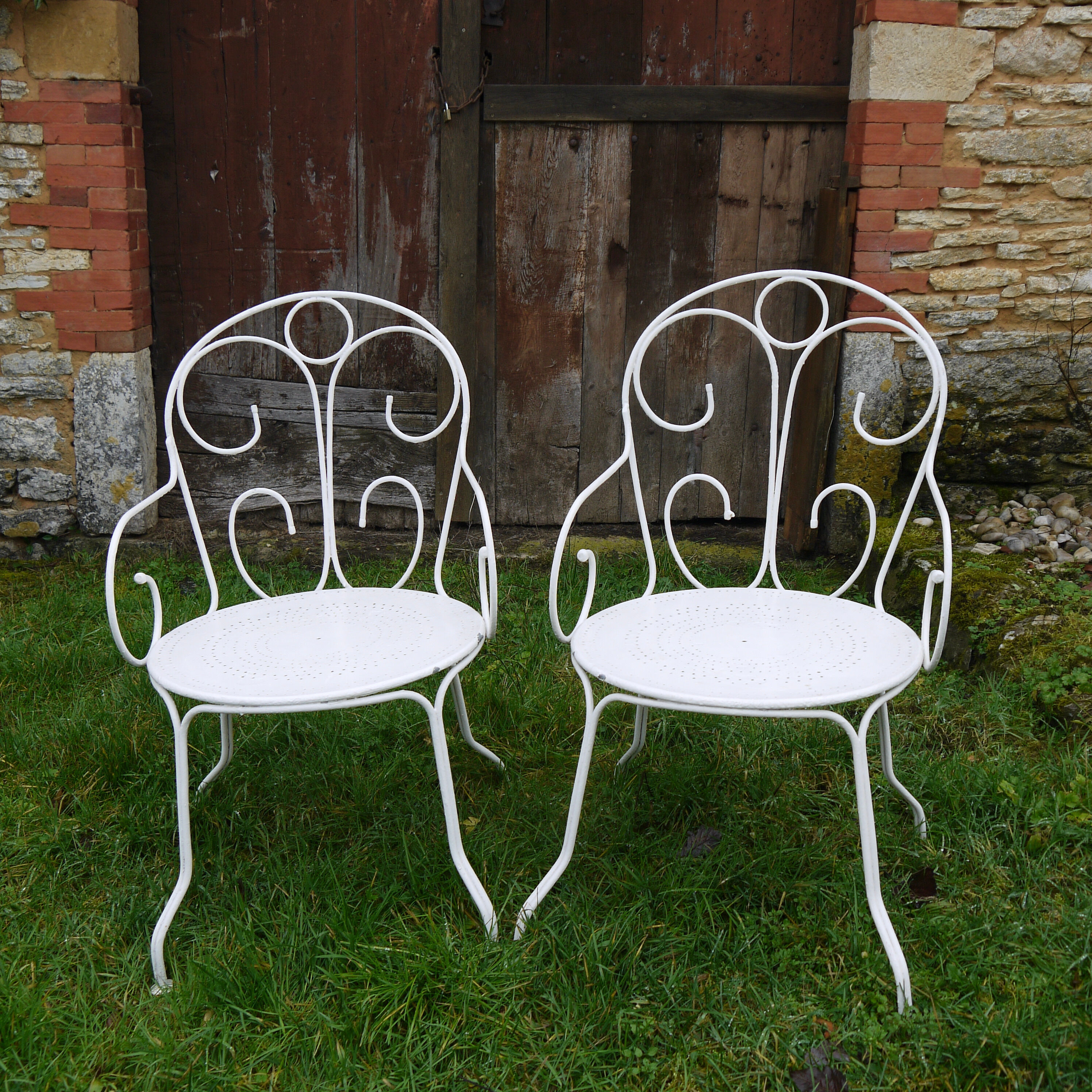 Wrought iron garden room