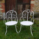 Wrought iron garden room
