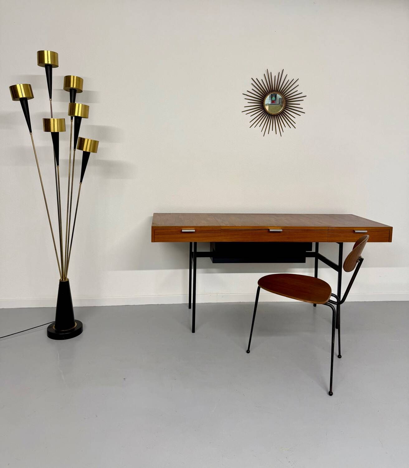 Old dressing table desk design 50s Idealheim Dieter Wäckerlin vintage