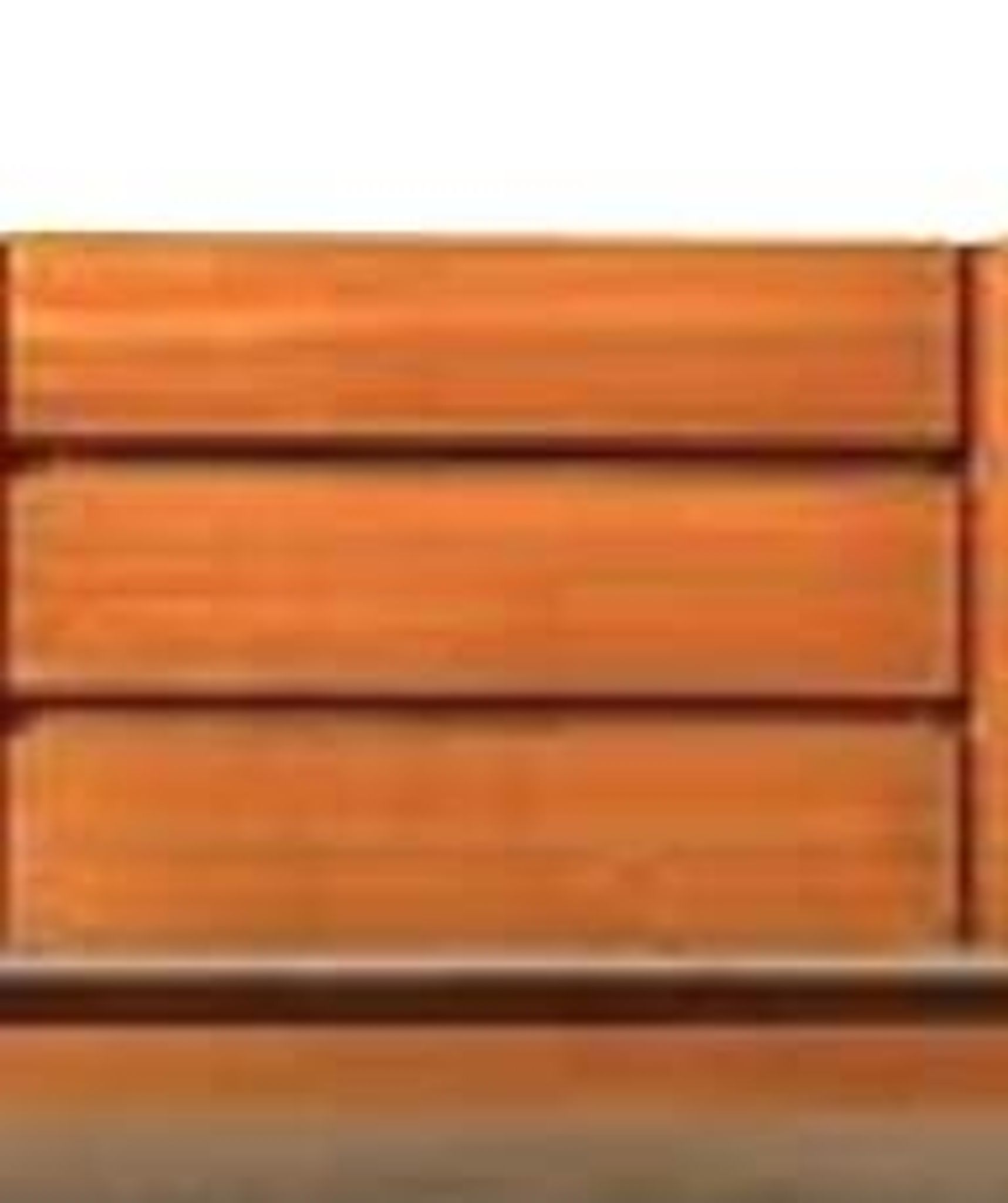 Vintage Scandinavian sideboard in blond teak
