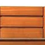 Vintage Scandinavian sideboard in blond teak