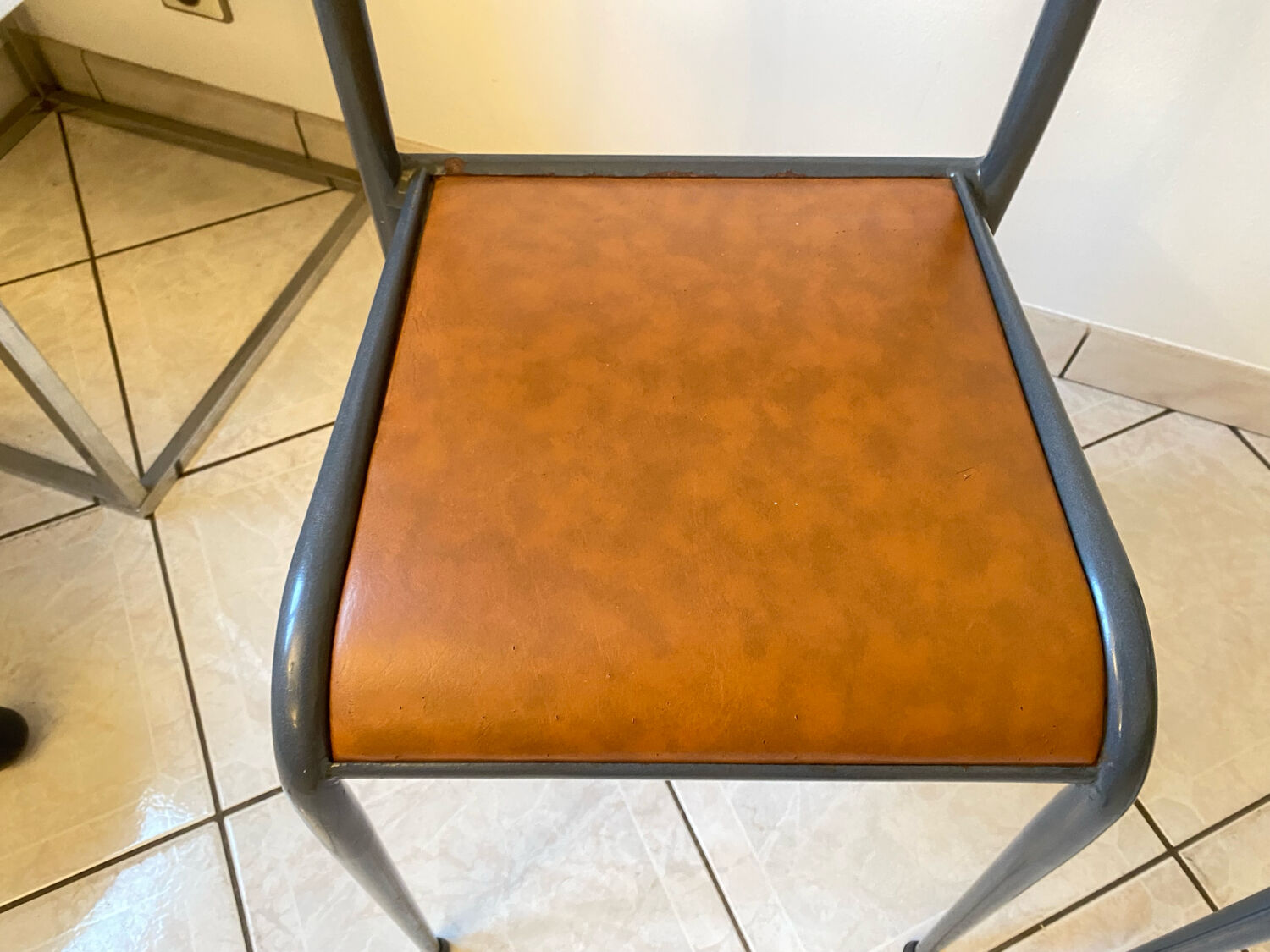 2 original vintage 1960s Mullca 510 adult school chairs