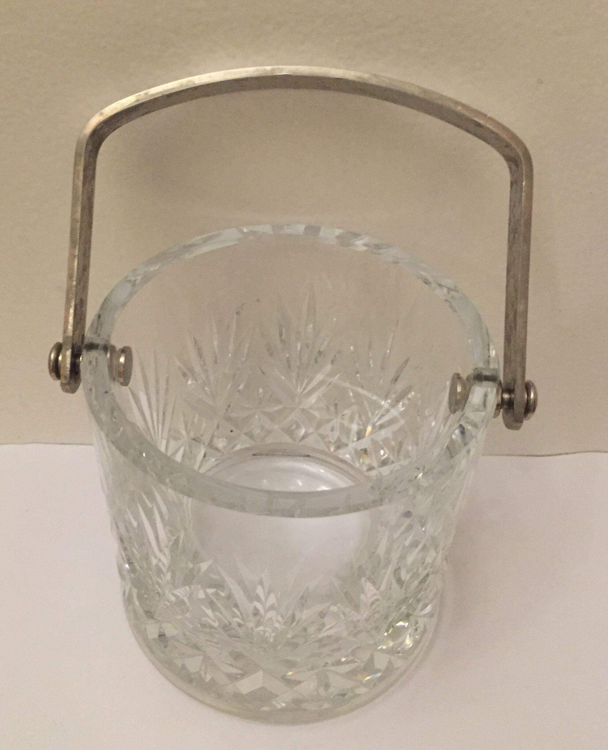 Saint Louis Crystal ice bucket