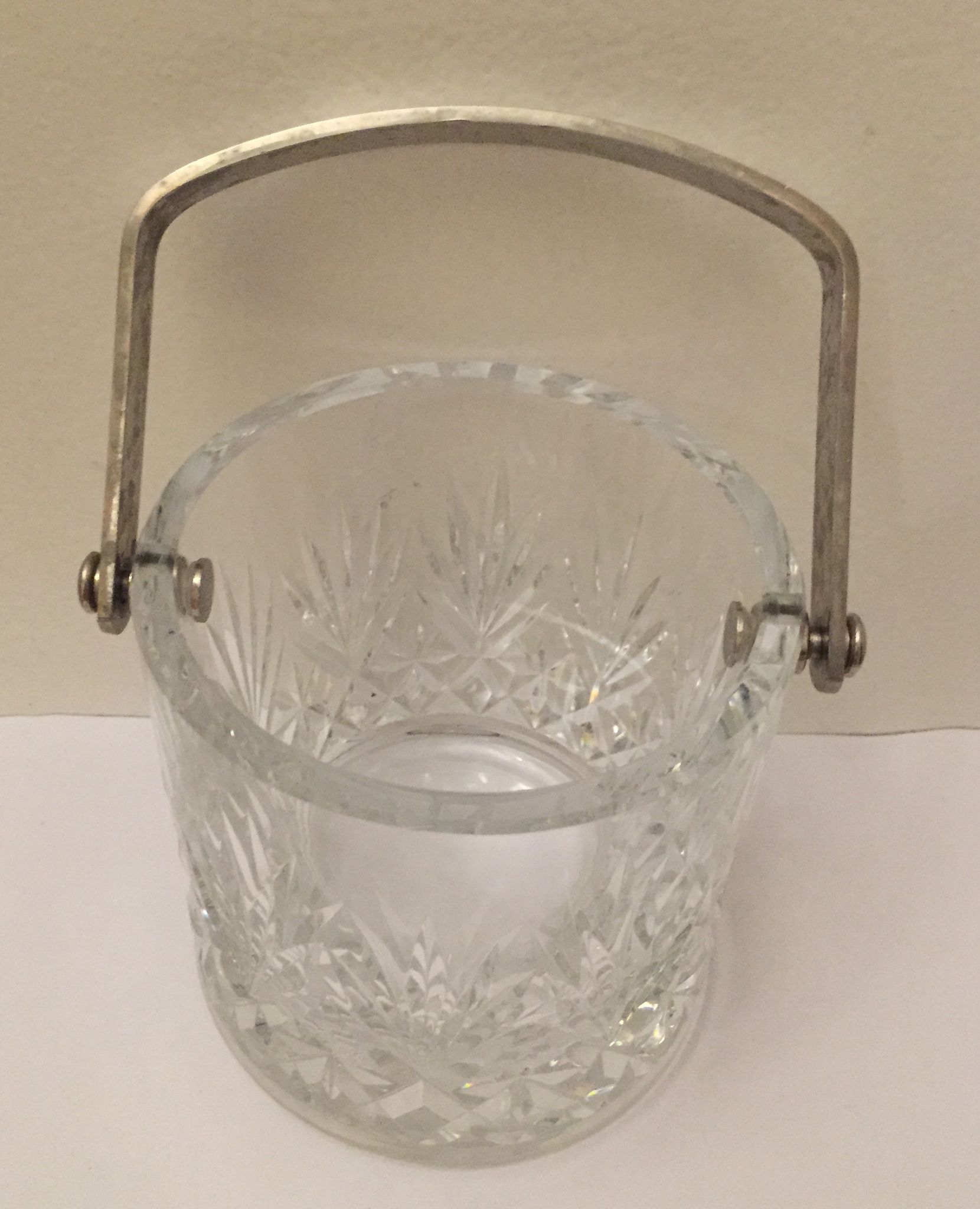 Seau à glace en cristal Saint Louis