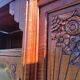 1925 solid curly mahogany office bookcase