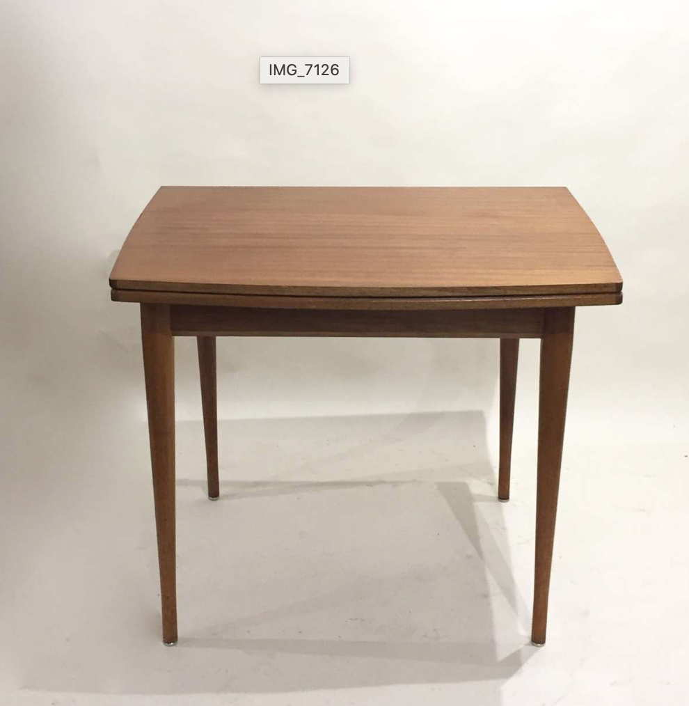 Extendable dining table 60s