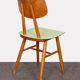 Paire de chaises vintage en bois, 1960