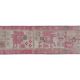 Vintage Turkish hallway rug 99x330 cm