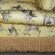 Canapé Peter Dudgeon Fitzwilliam Chinoiserie style upholstery
