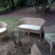 Rattan living room
