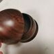 A salt and pepper set in rosewood, Danish from the 1960s-70s.