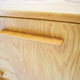 1970s Maple Cabinet or Chest Of Drawers, Czechoslovakia