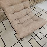 Vintage tubular armchair 1970s