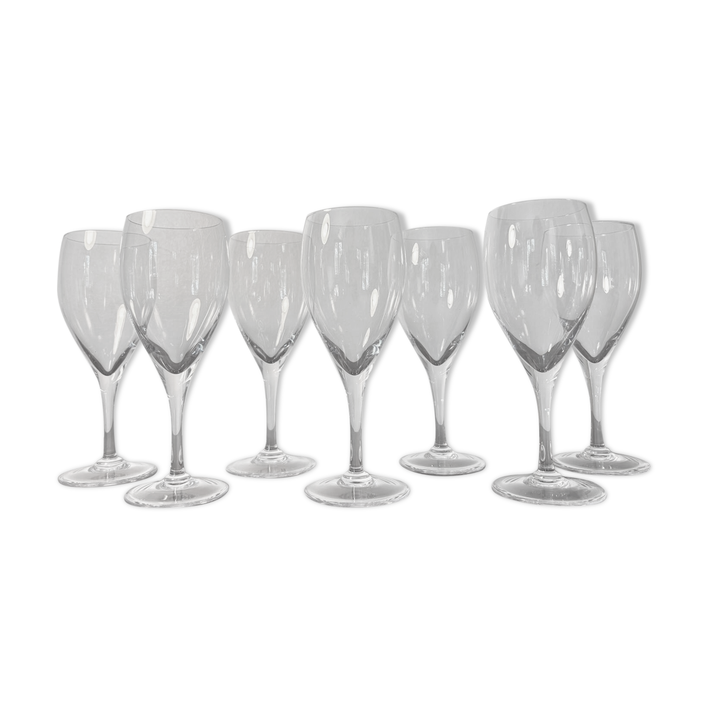 7 p. Bayel champagne glasses/wine glasses
