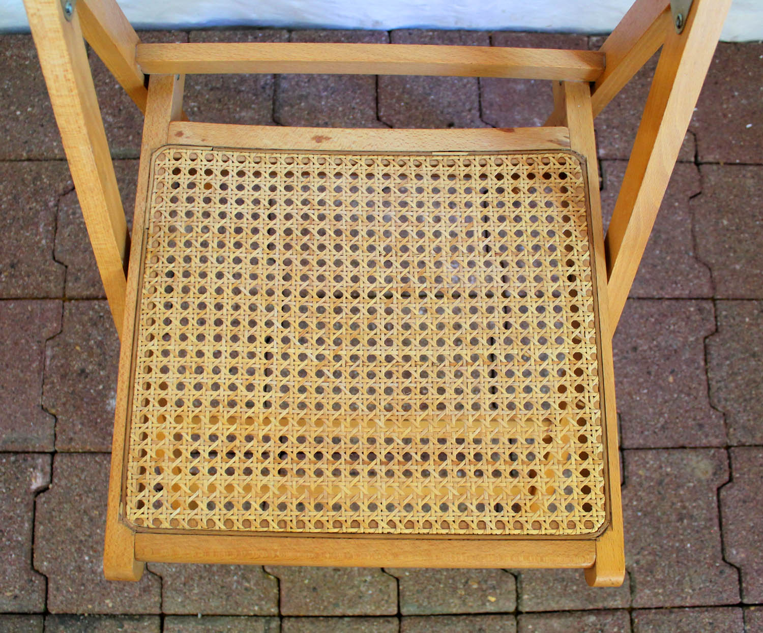 Pair of vintage folding chairs