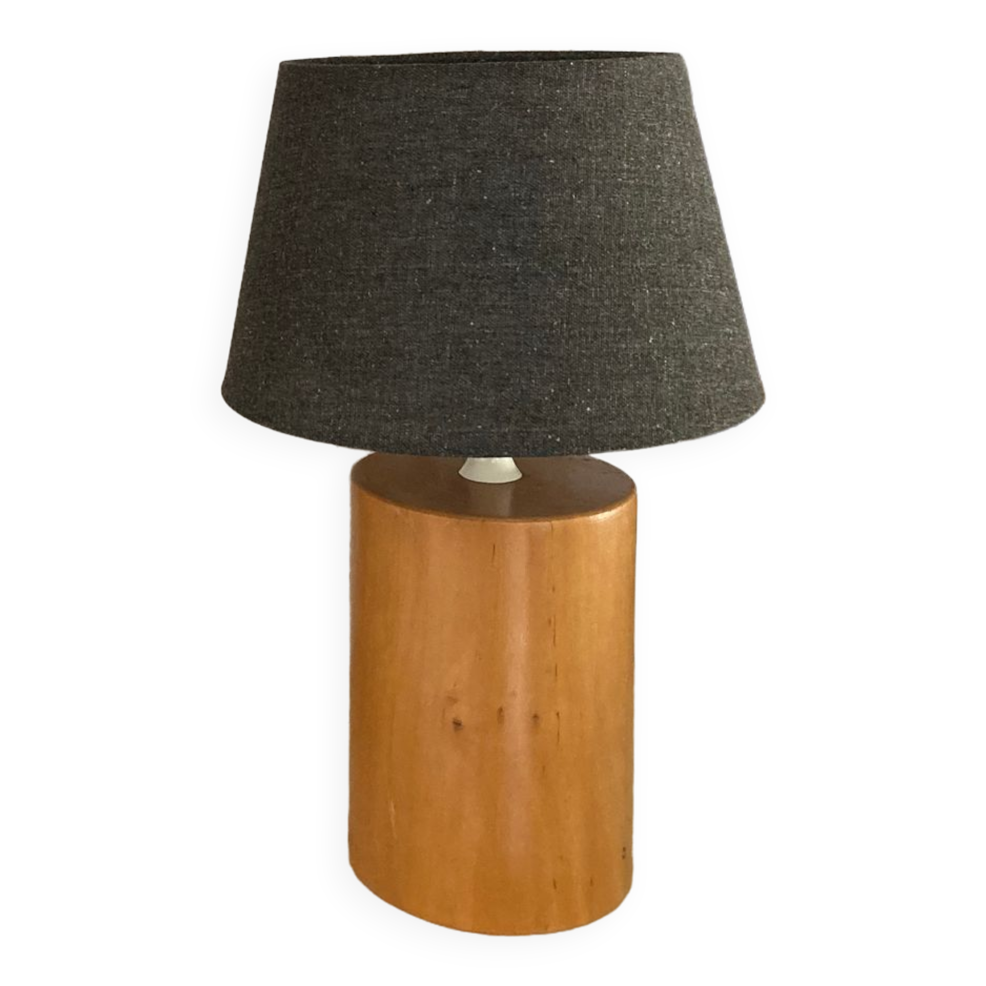 Lampe vintage en bois