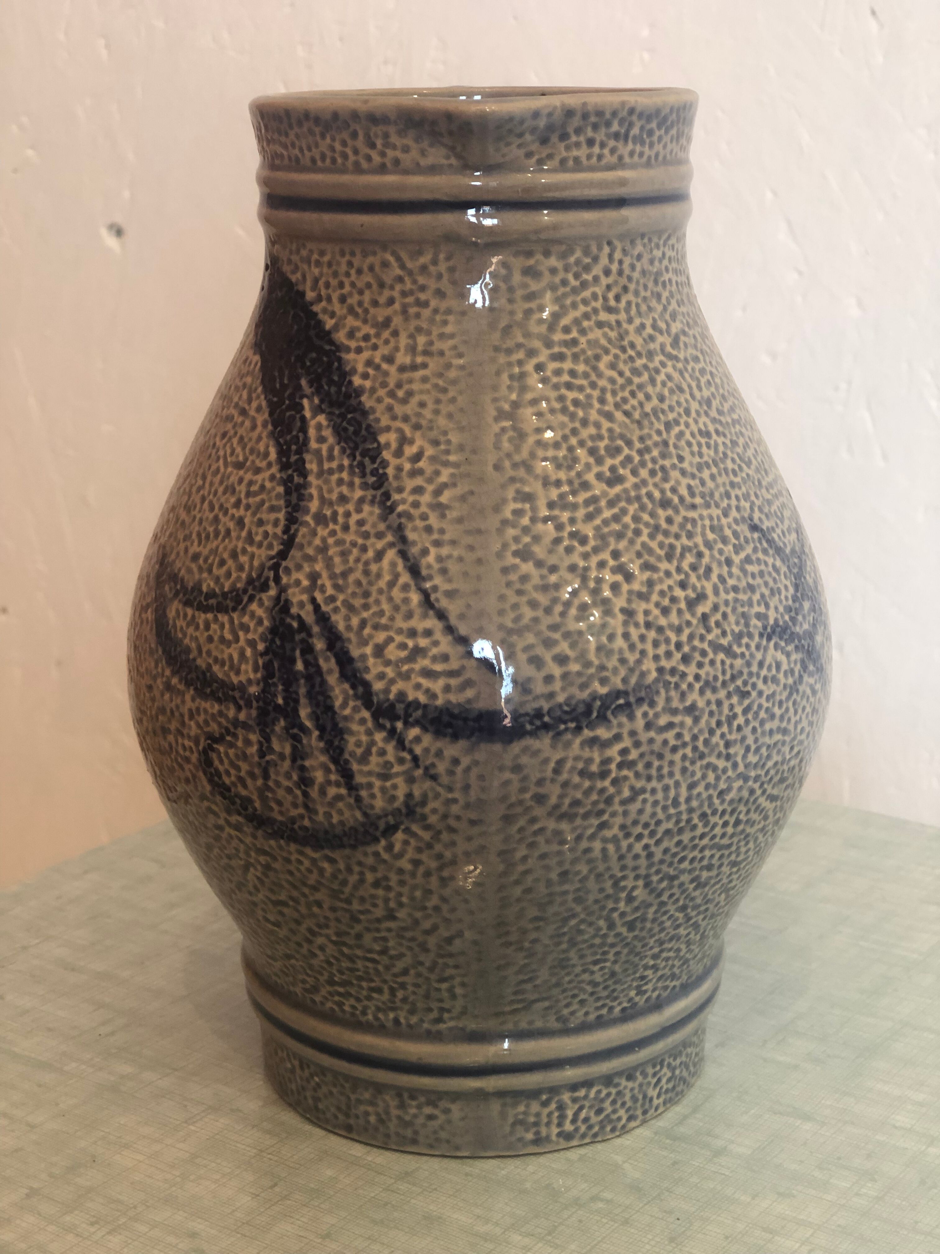 Jug, decanter, broc, betschdorf pottery