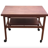 Danish Vintage Serving Trolley from Arrebo Møbler