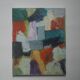 Acrylic painting on canvas contemporary abstract art