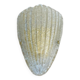 Vintage shell Murano wall lamp