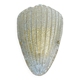 Vintage shell Murano wall lamp