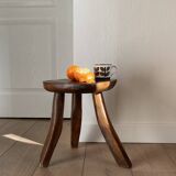 Brutalist tripod stool