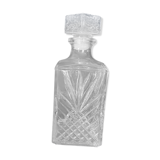 Chiseled square carafe