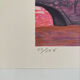 Lithographie numérotée et signée Michel Henry -La conciergerie-Paris