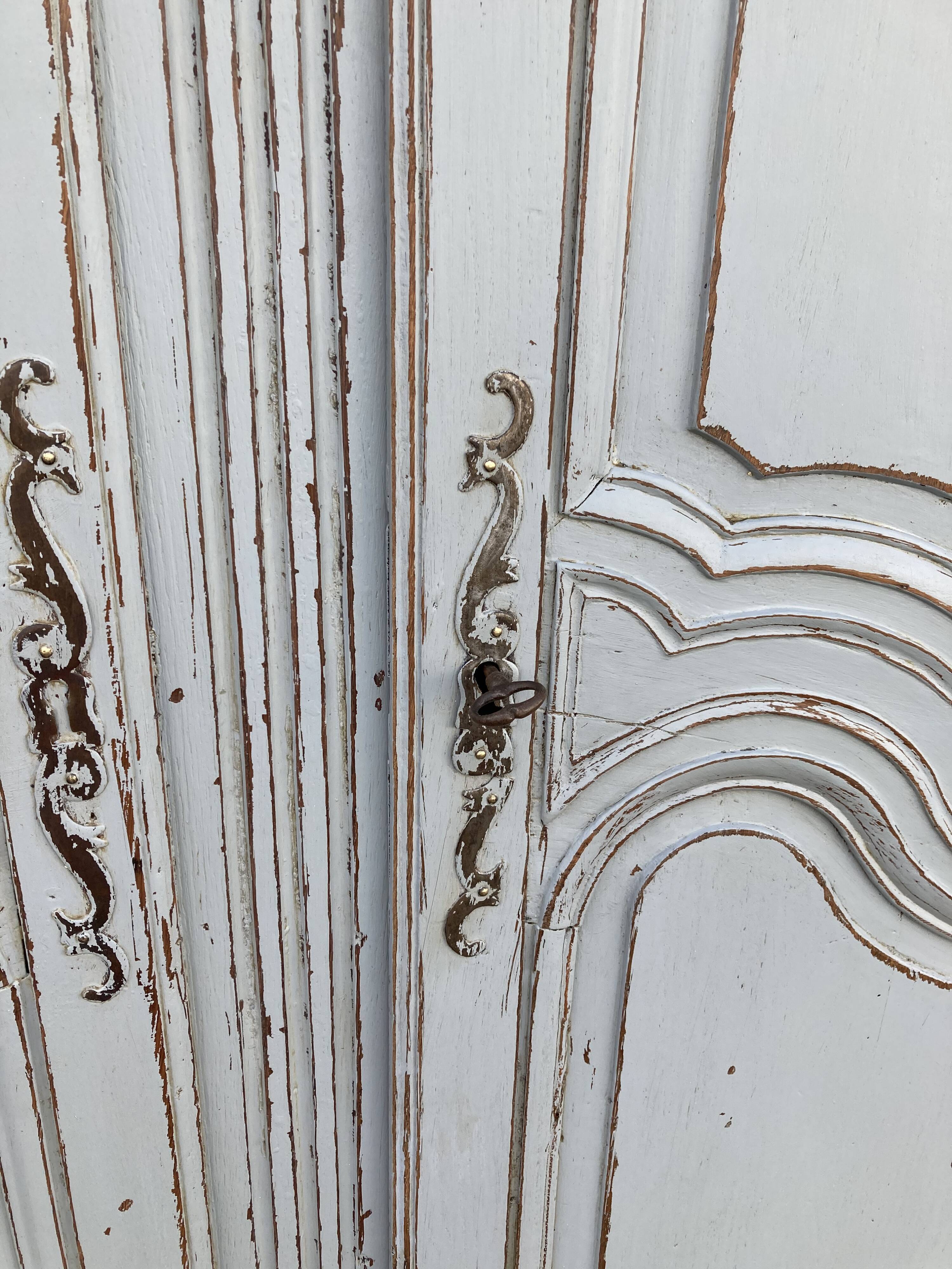 Old 18th century oak closet