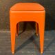 Vintage orange stool Ami, design 1960