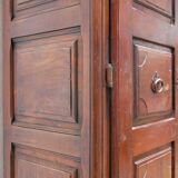 Antique wooden wardrobe