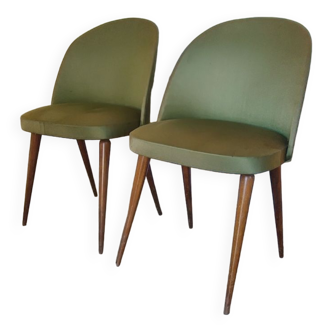 Scandinavian chairs.