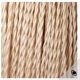 Ceramic lamp, 2M fabric cable, cotton lampshade